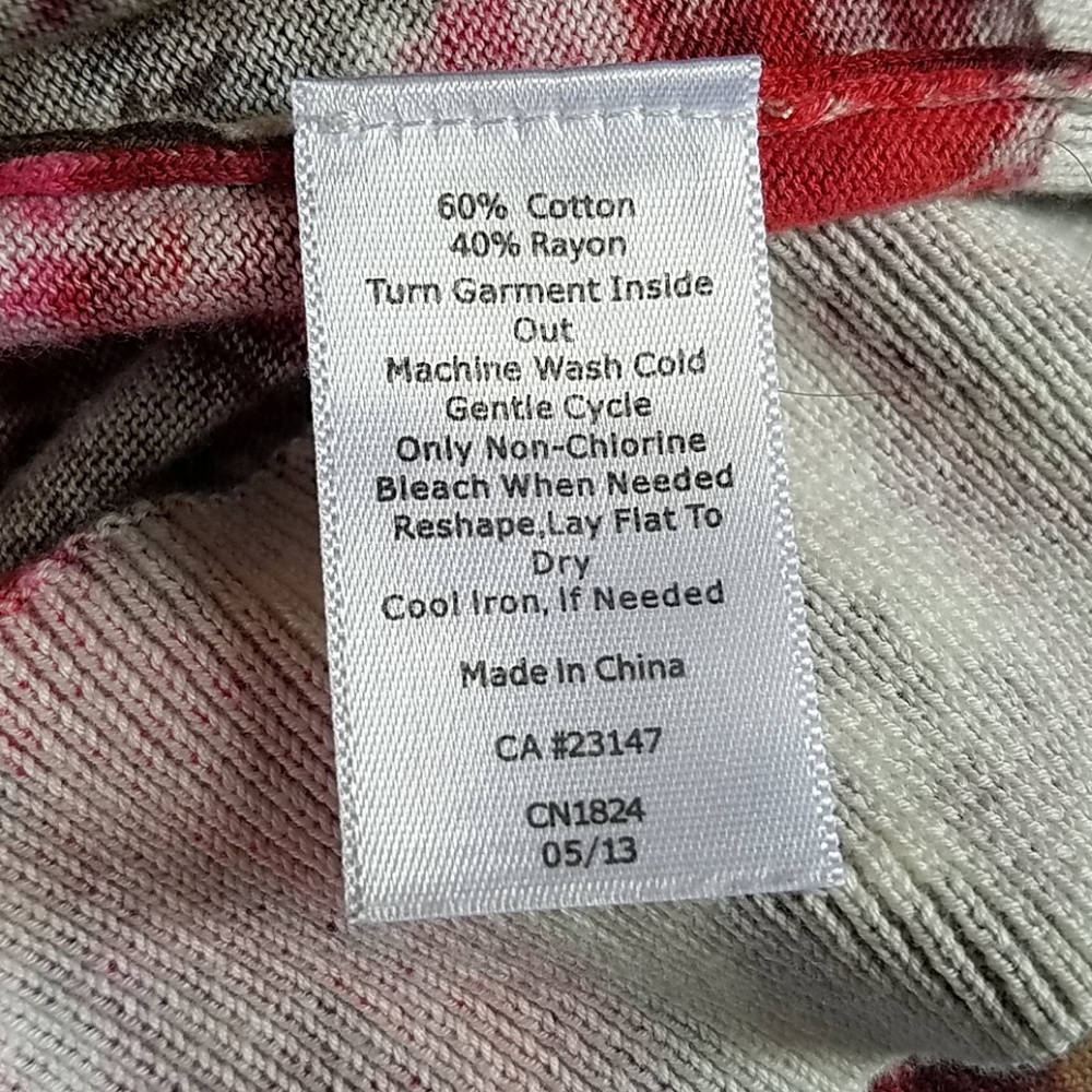 Talbots Charming Cardigan Autumn Roses - Picture 6 of 6